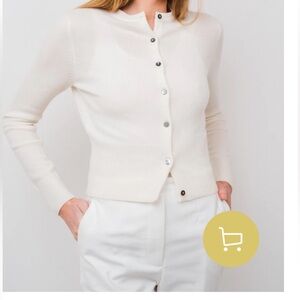 CASHMERE CROPPED CARDIGAN